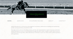 Desktop Screenshot of abbottbloodstock.com